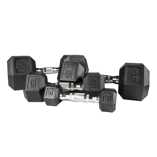 MYG1013C Black PEV Hex Dumbbell