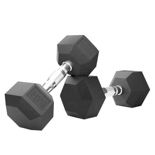 MYG 1013 Rubber Hex Dumbbell