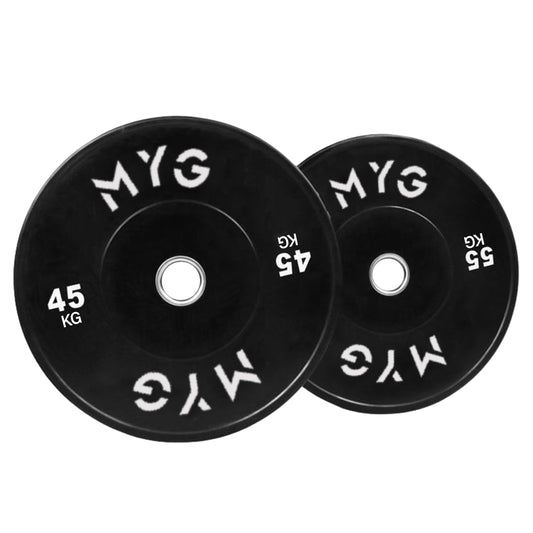 MYG 2006-1 Valor Black rubber bumper plate (With upturned ring )
